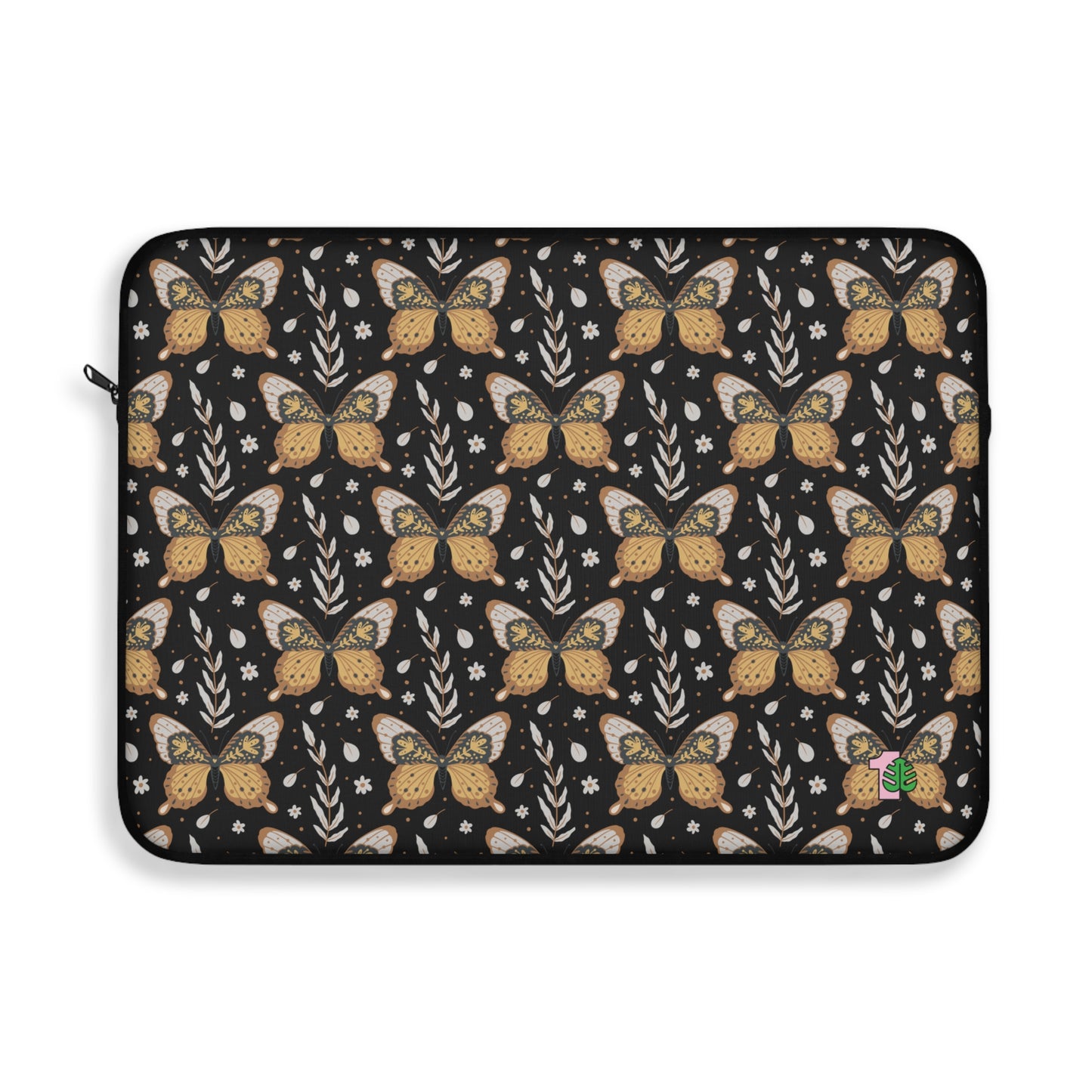 Boho Butterfly Laptop Sleeve: 15" Protective Case