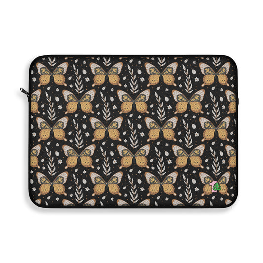 Boho Butterfly Laptop Sleeve: 15" Protective Case