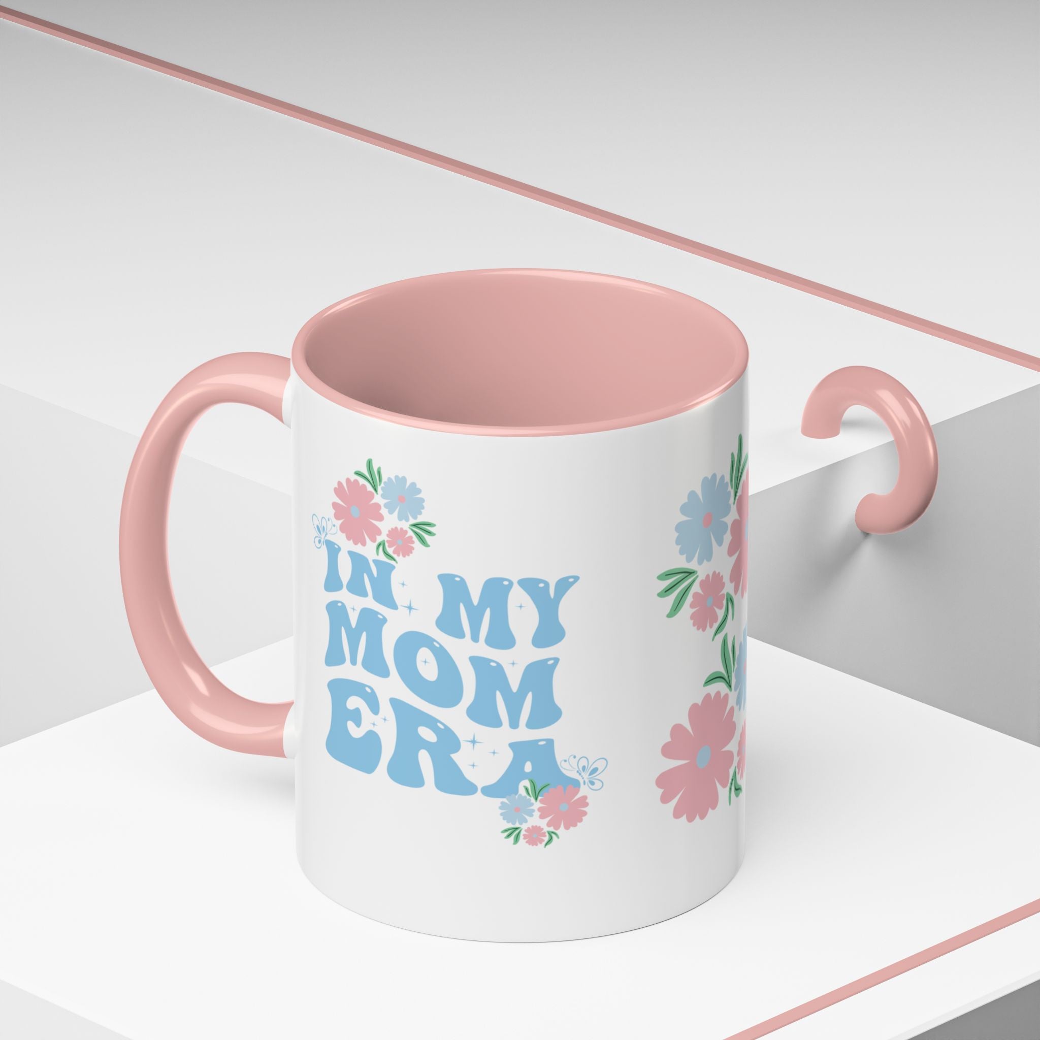 Coffee Mug - Pink Accent, In My Mom Era