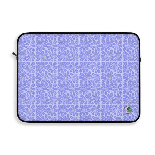 Groovy Floral Laptop Sleeve - 15" Unique Laptop Bag