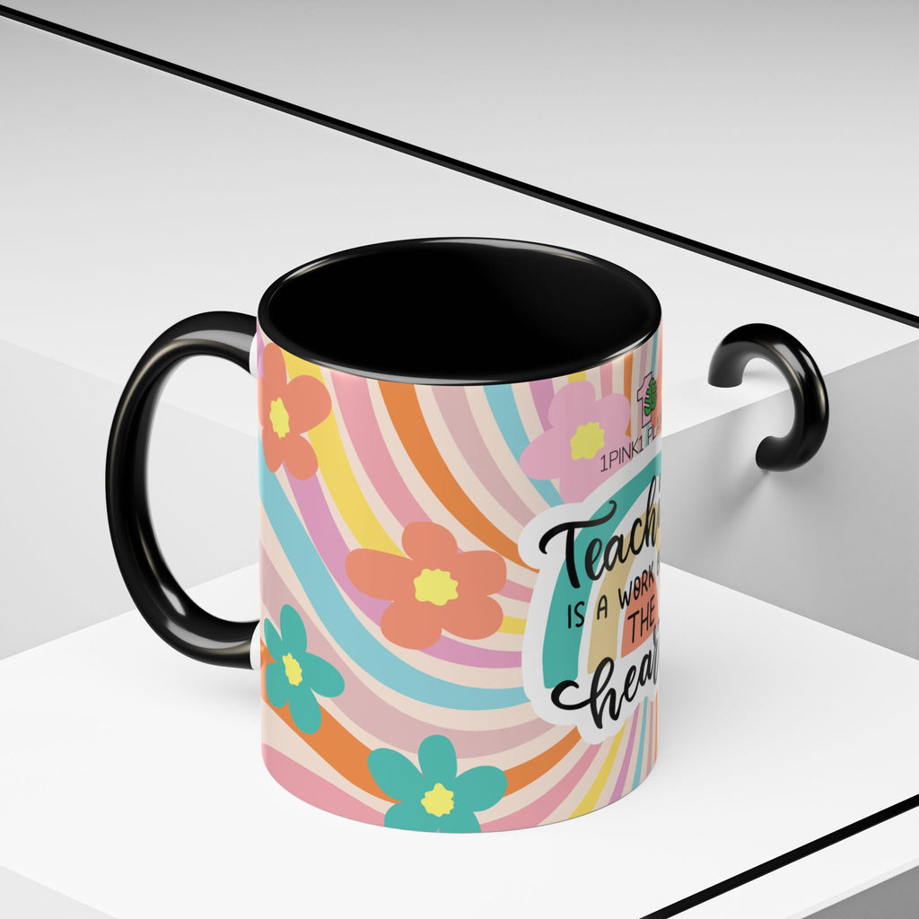 Coffee Mug - Black Accent, Teaching