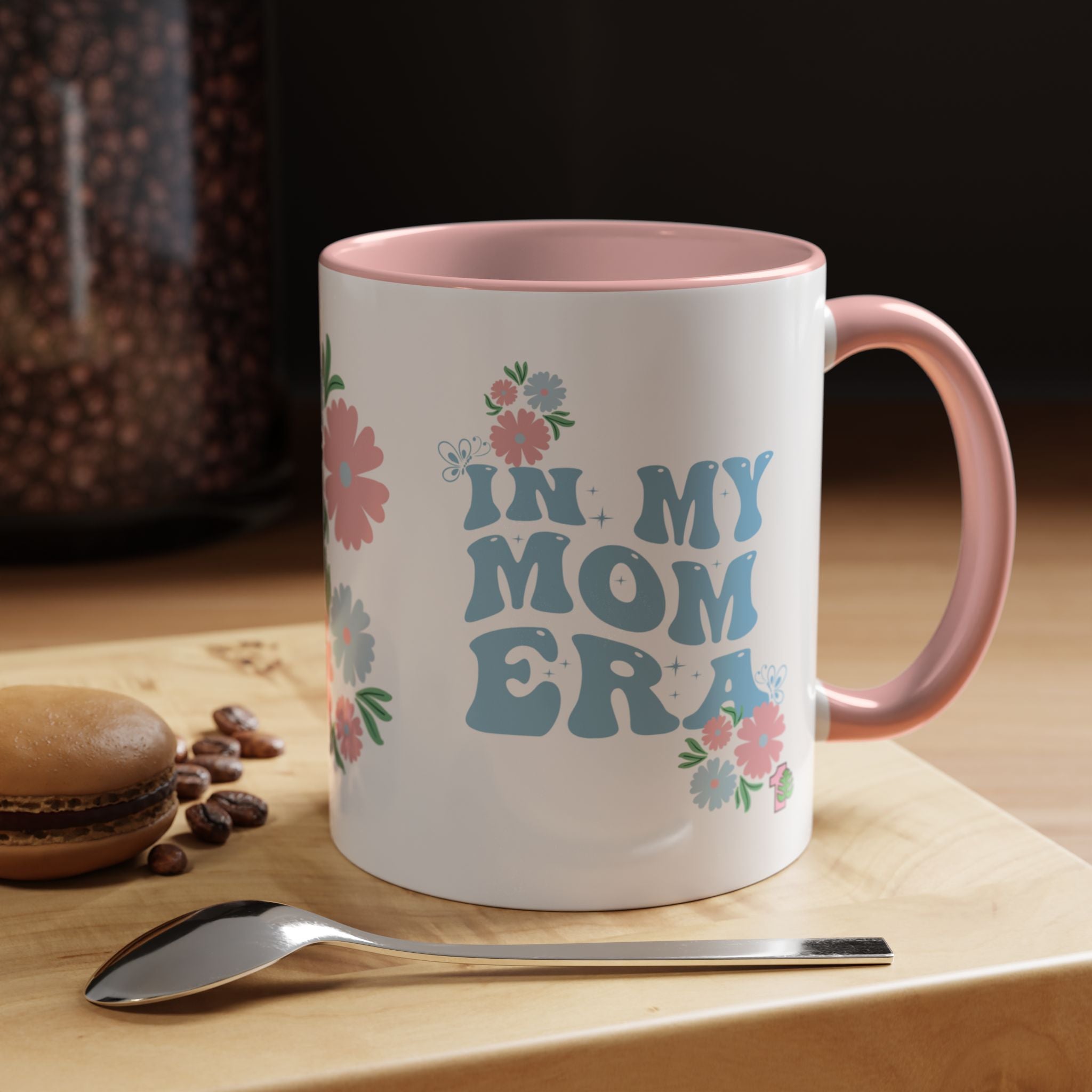 Coffee Mug - Pink Accent, In My Mom Era