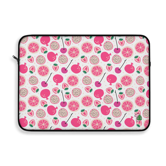Pink Fruit Laptop Sleeve: Back-to-School Tech accessory