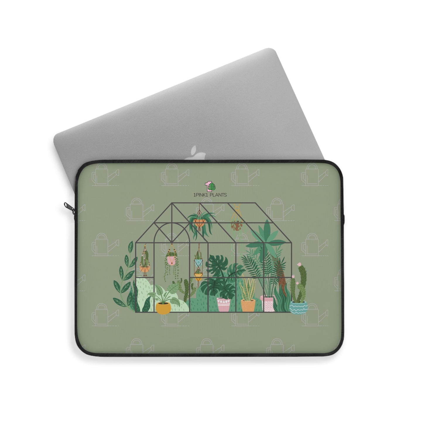 Laptop Sleeve Computer Bag Greenhouse Print