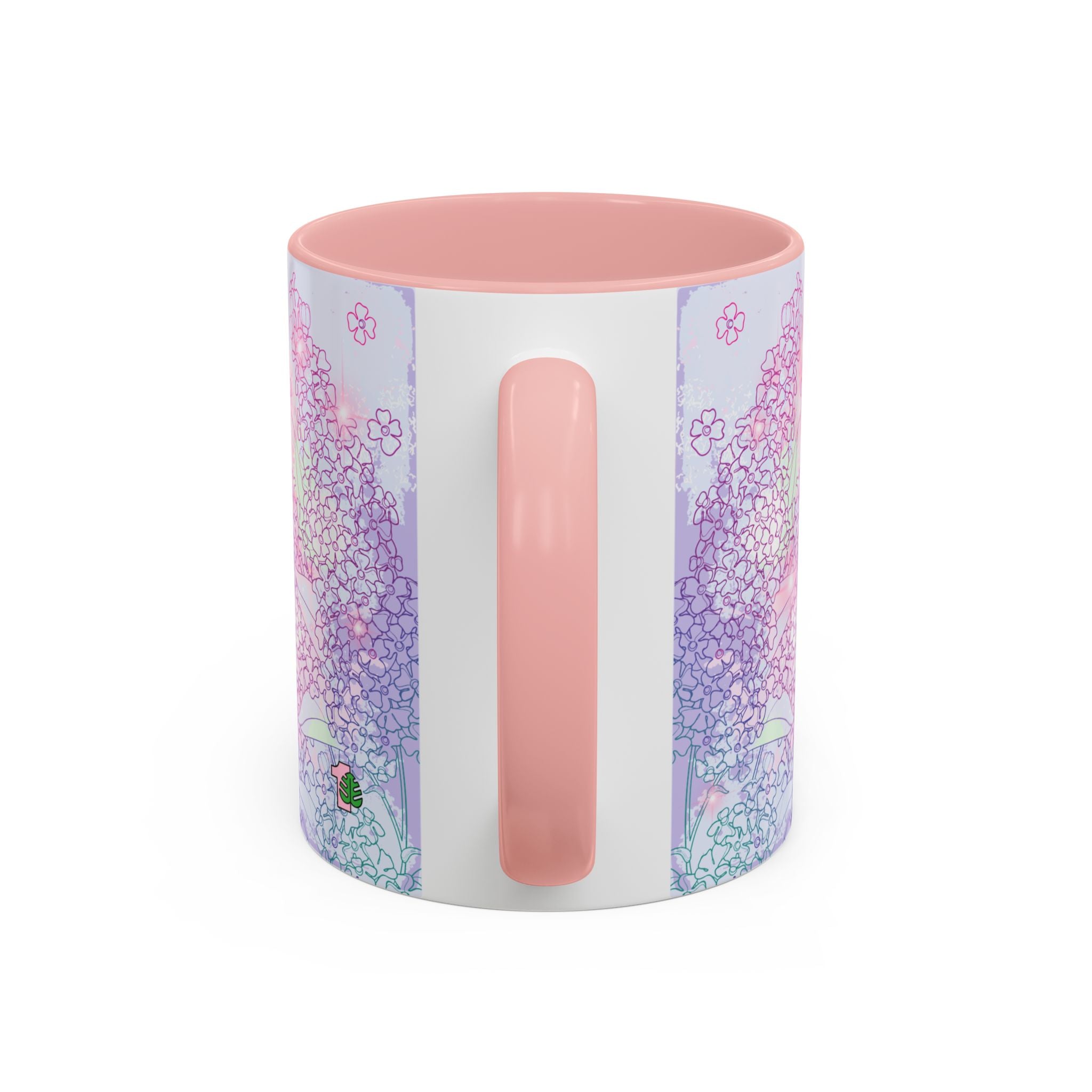Coffee Mug - Pink Accent, Happy Birthday Mug