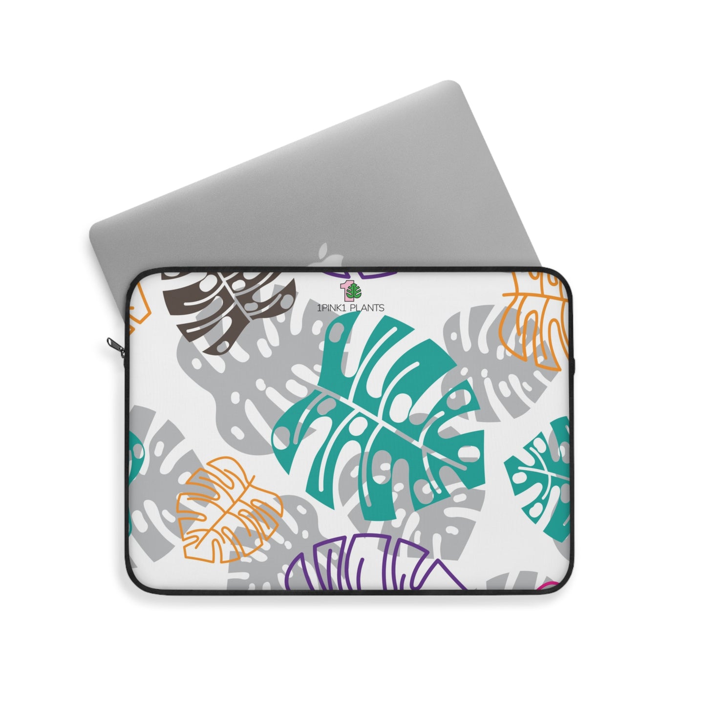 Monstera Laptop Sleeve Houseplant Laptop Case Cute Plant Computer Cover Swiss Cheese Plant Case