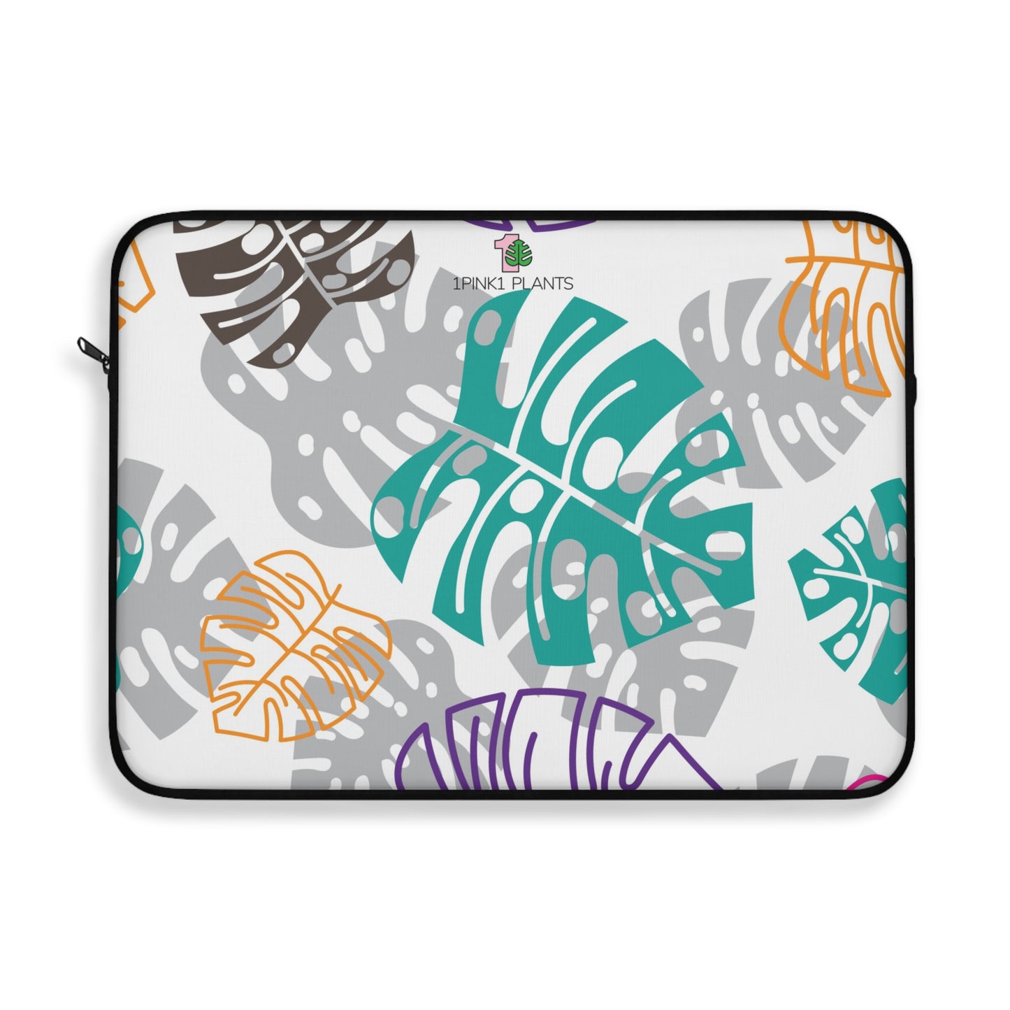 Monstera Laptop Sleeve Houseplant Laptop Case Cute Plant Computer Cover Swiss Cheese Plant Case