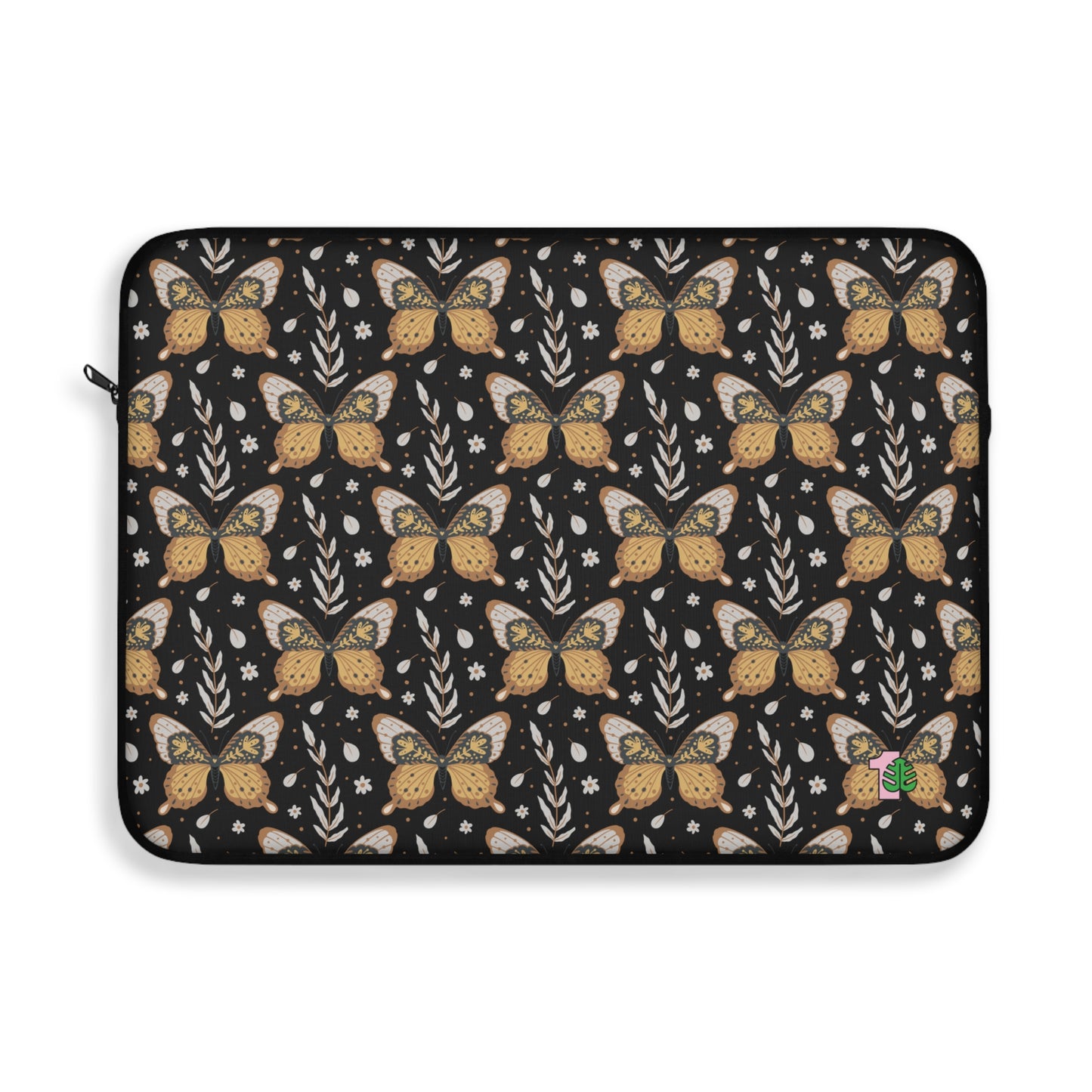 Boho Butterfly Laptop Sleeve Water Resistant Computer Case Gifts For Her Back To School Essentials