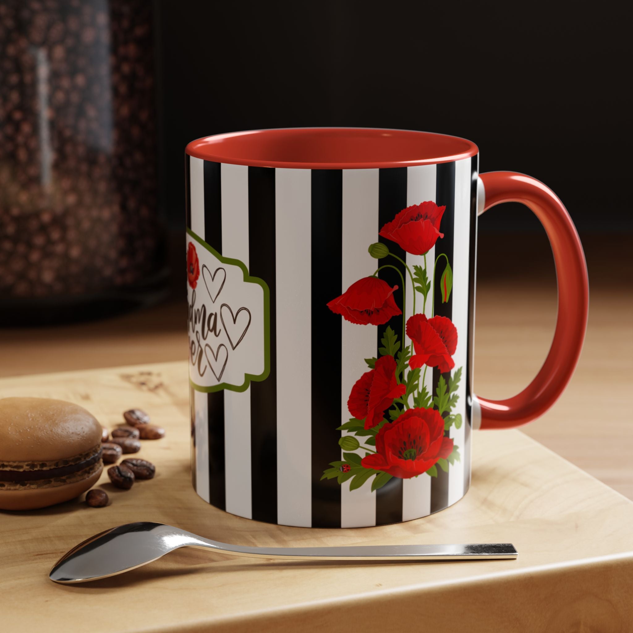 Coffee Mug - Red Accent, Best Grandma Ever