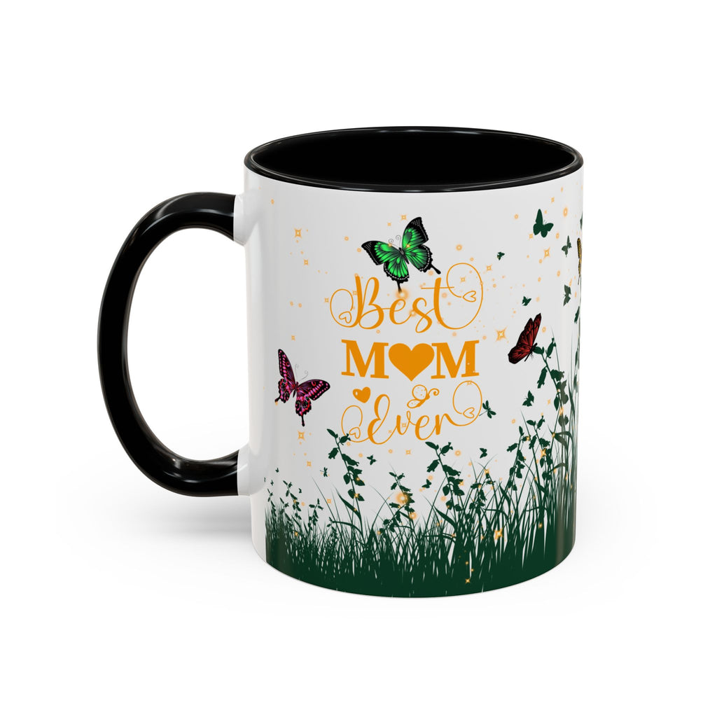 Coffee Mug - Black Accent, Best Mom Ever