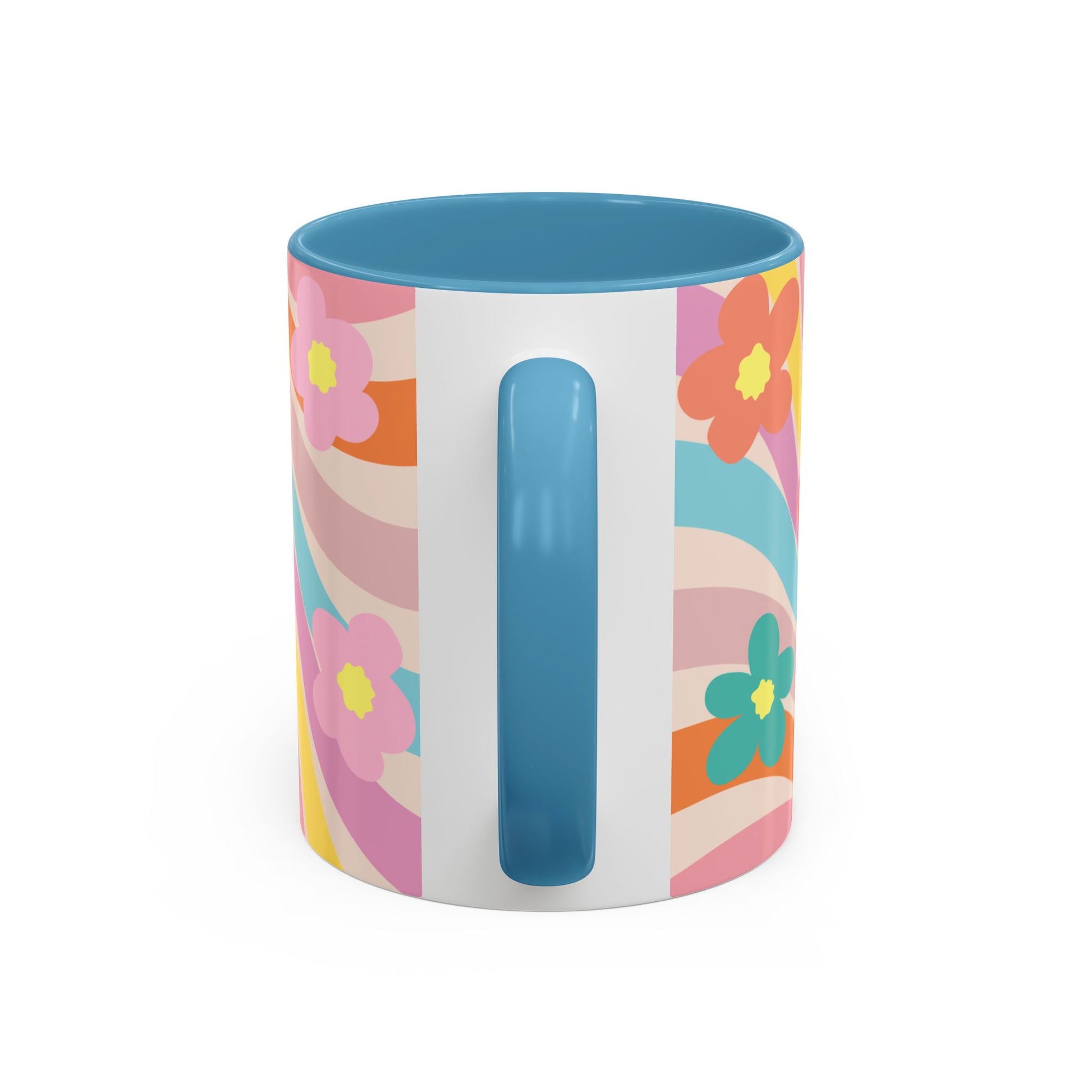 light blue coffee handle 