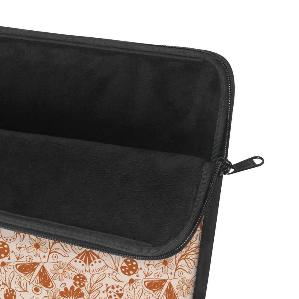 15" Laptop Sleeve - Ladybugs and Butterflies