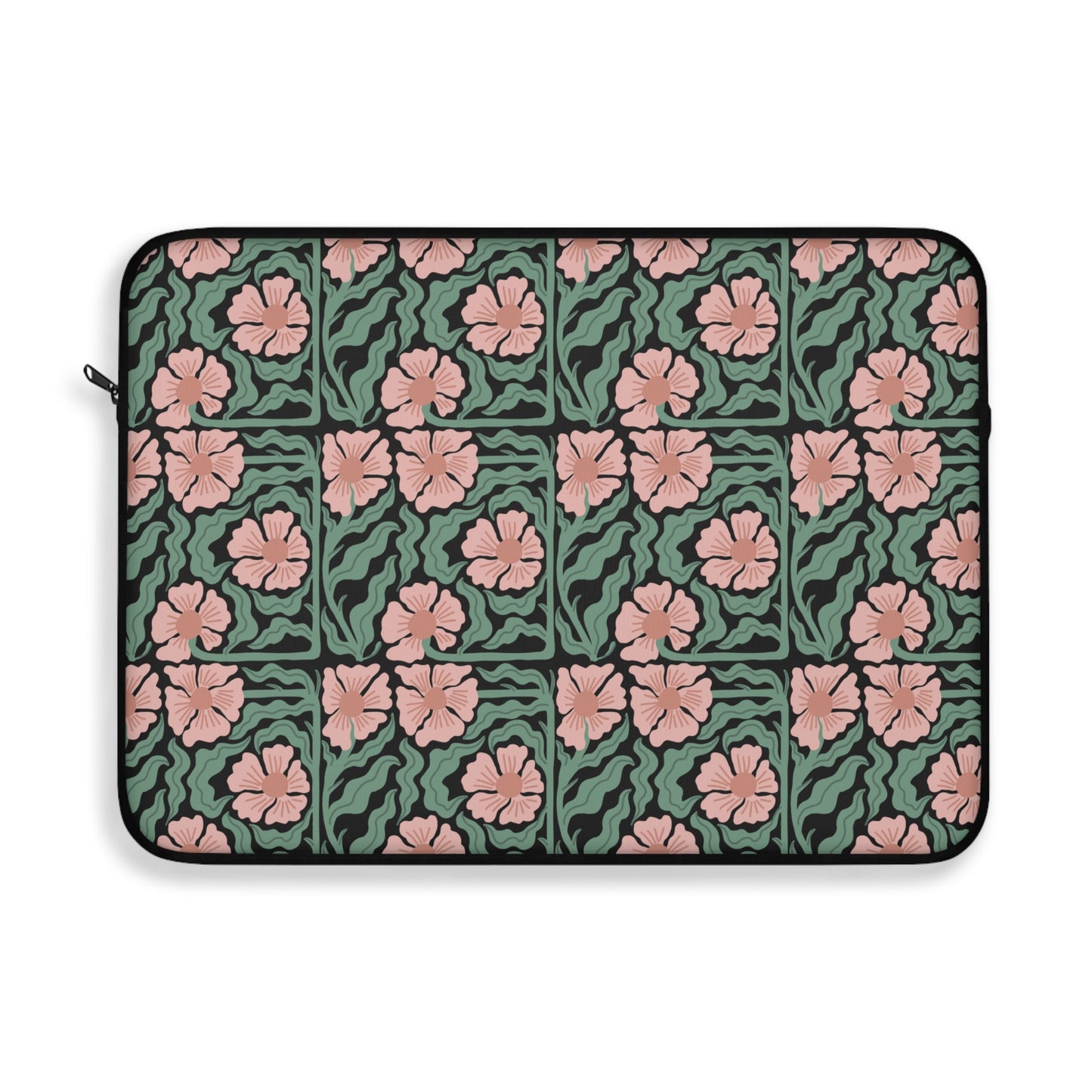 Botanical Laptop Sleeve Water Resistant Computer Case Office Essentials Portable Computer Pouch