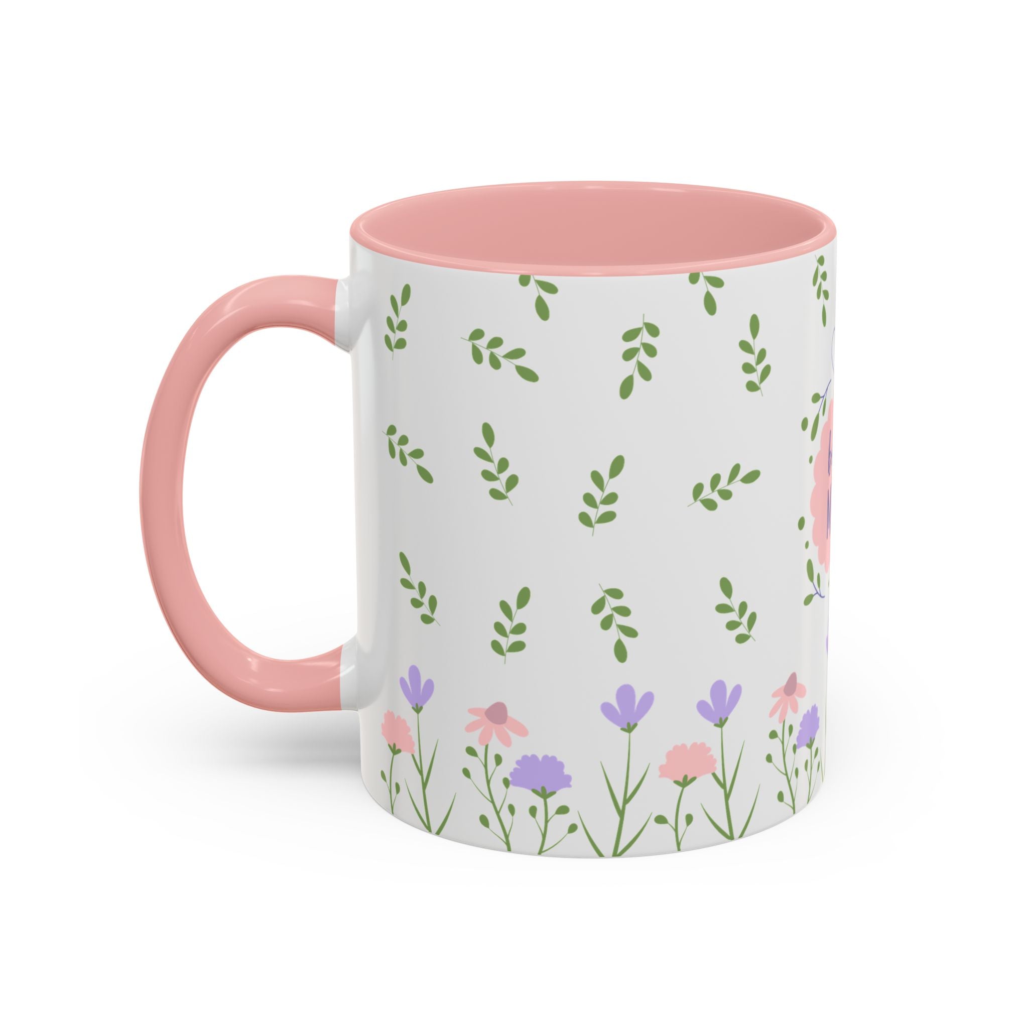 Coffee Mug - Pink Accent, Best Mom