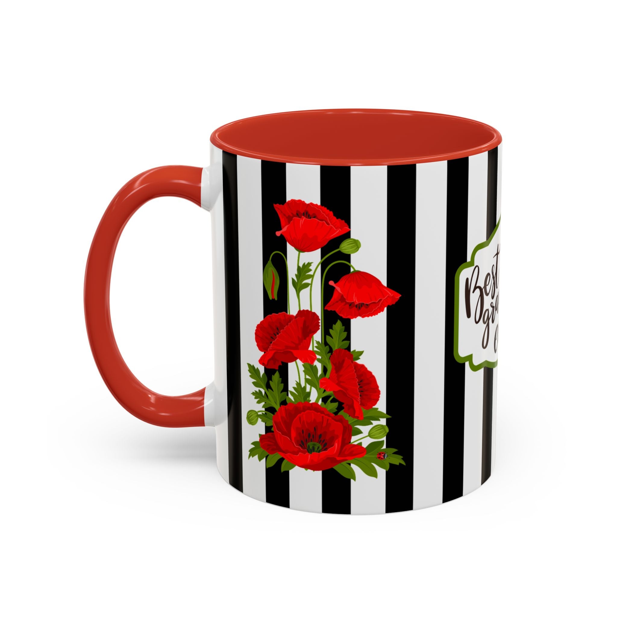 Coffee Mug - Red Accent, Best Grandma Ever