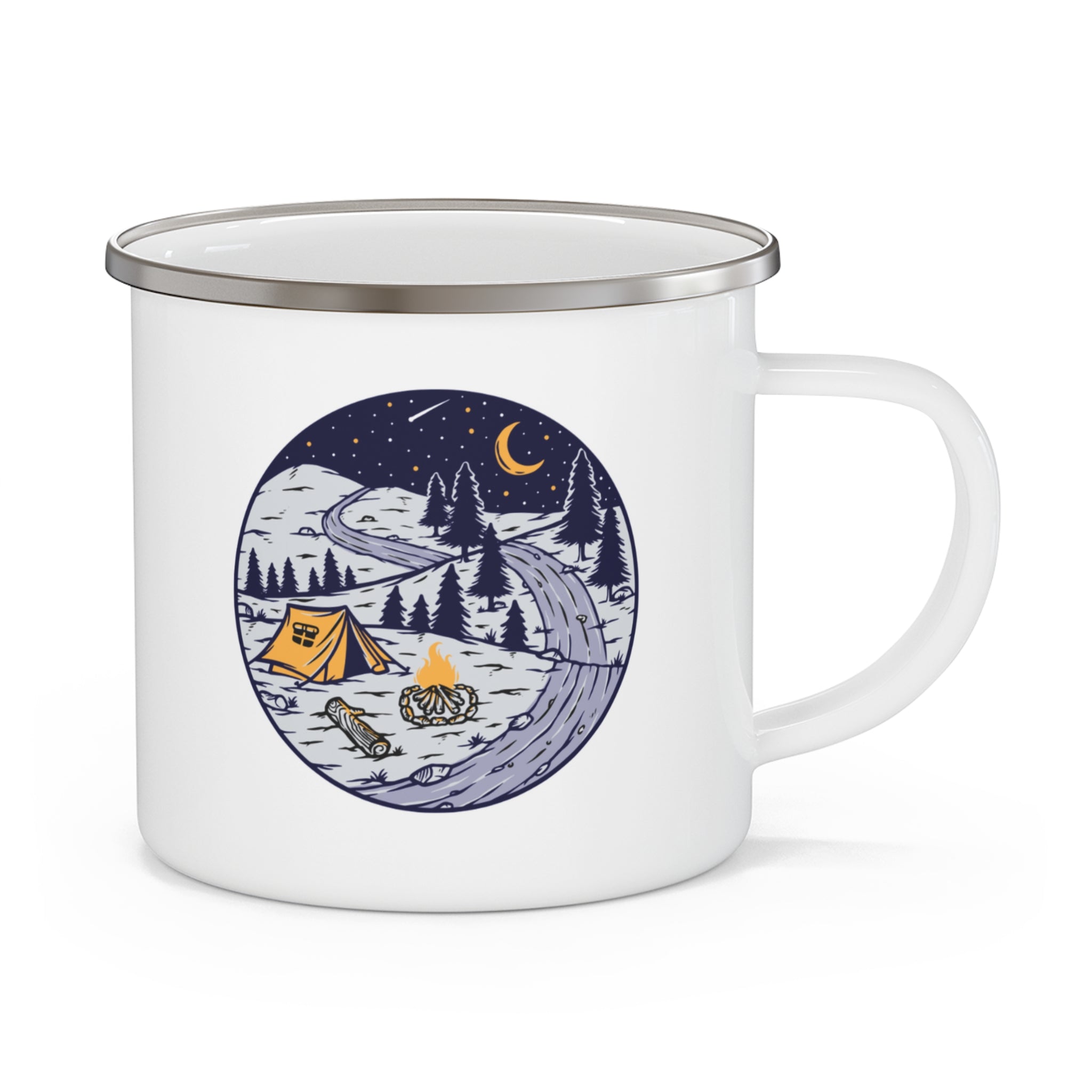 Lightweight Mug - 12oz, Camping Stainless Steel Coffee Mug
