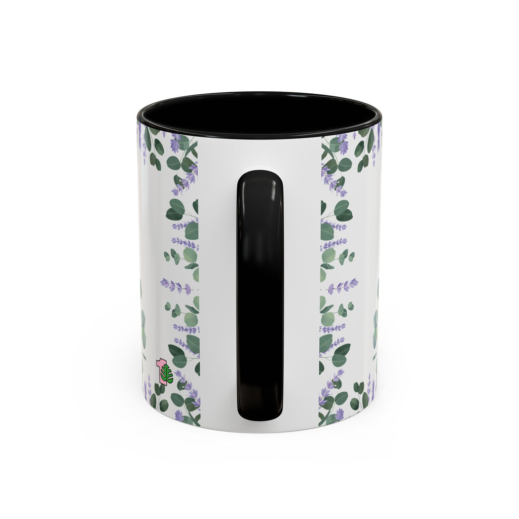 Coffee Mug - Black Accent, Happy Birthday