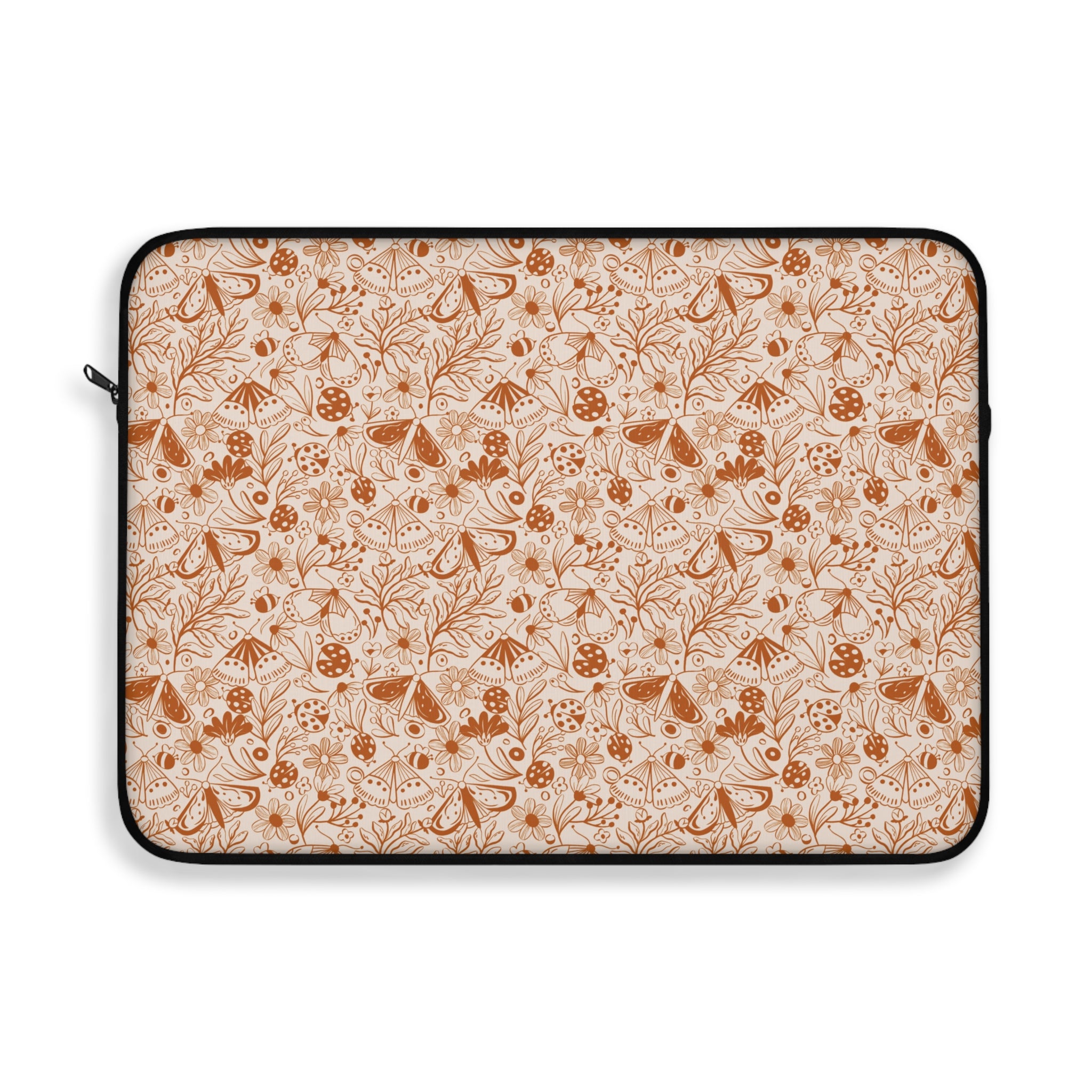 15" Laptop Sleeve - Ladybugs and Butterflies