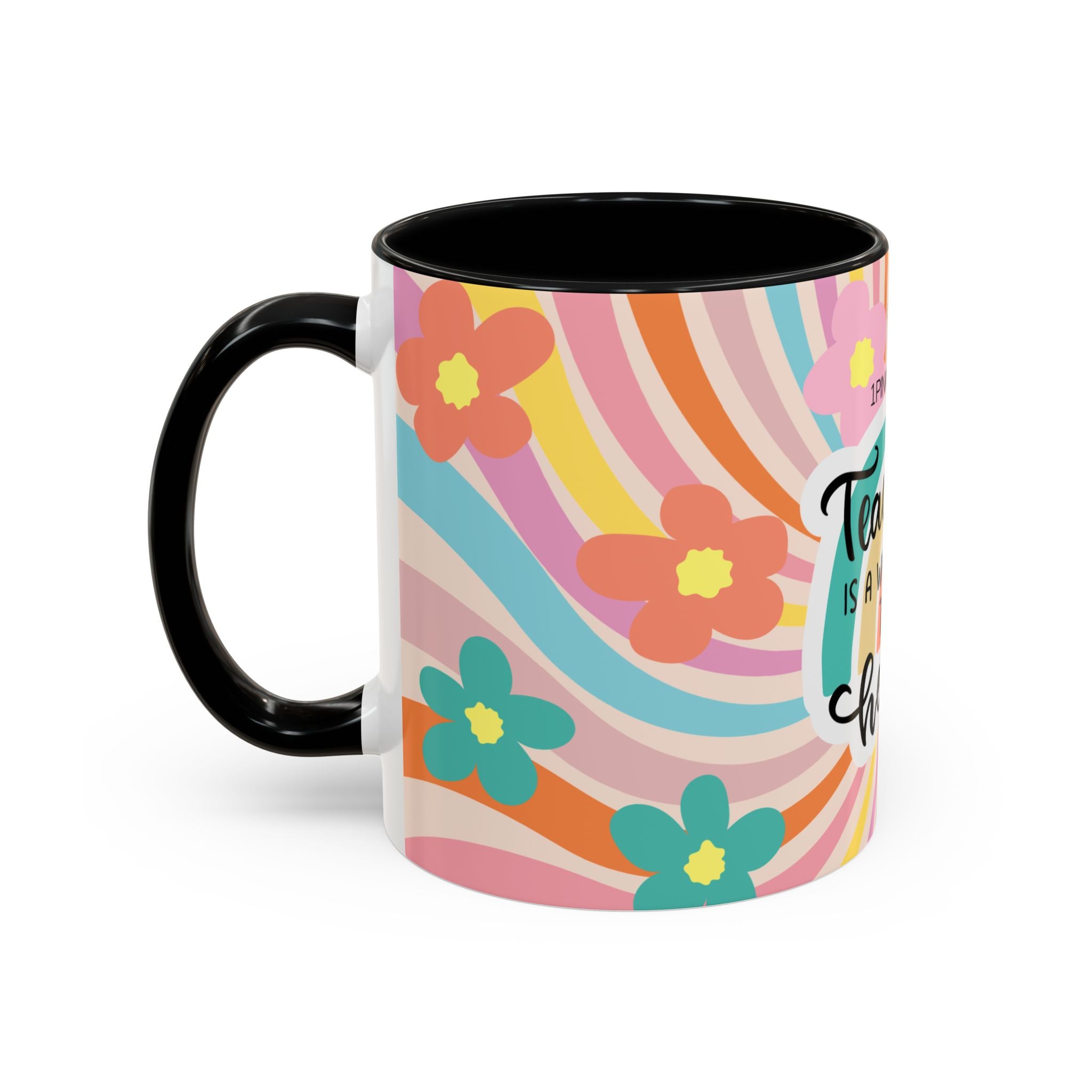 Coffee Mug - Black Accent, Teaching