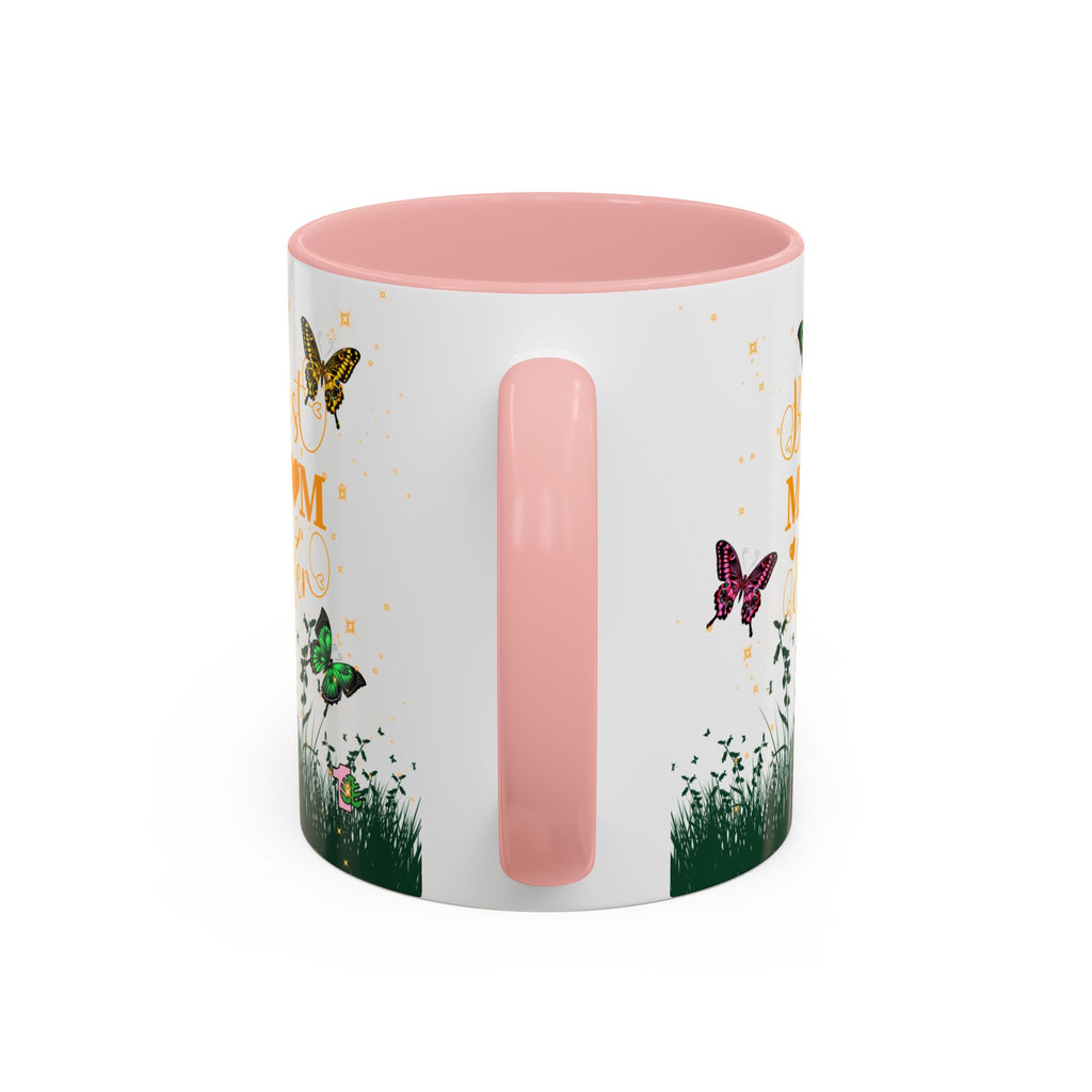Coffee Mug - Pink Accent, Best Mom Ever