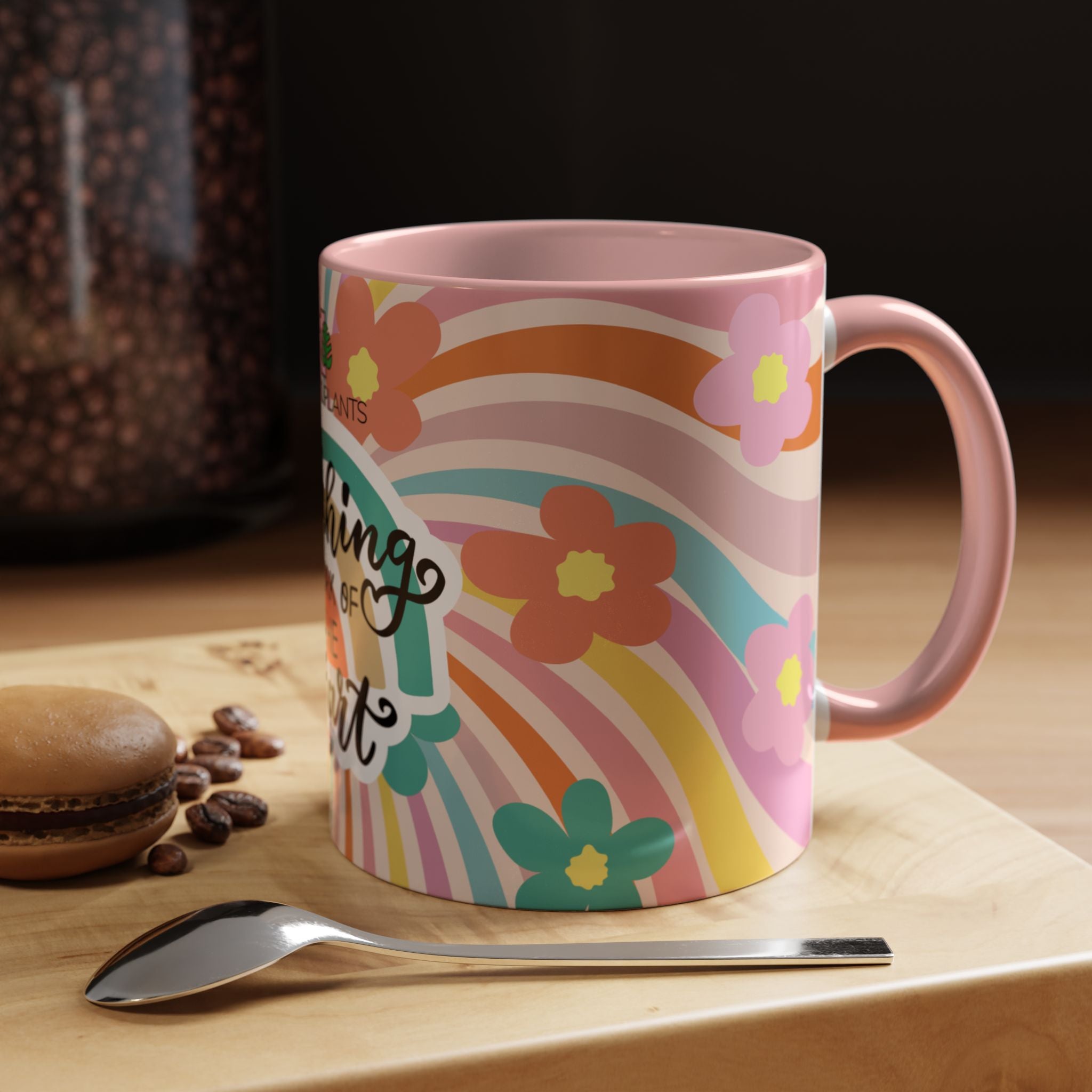 Coffee Mug - Pink Accent, Teaching