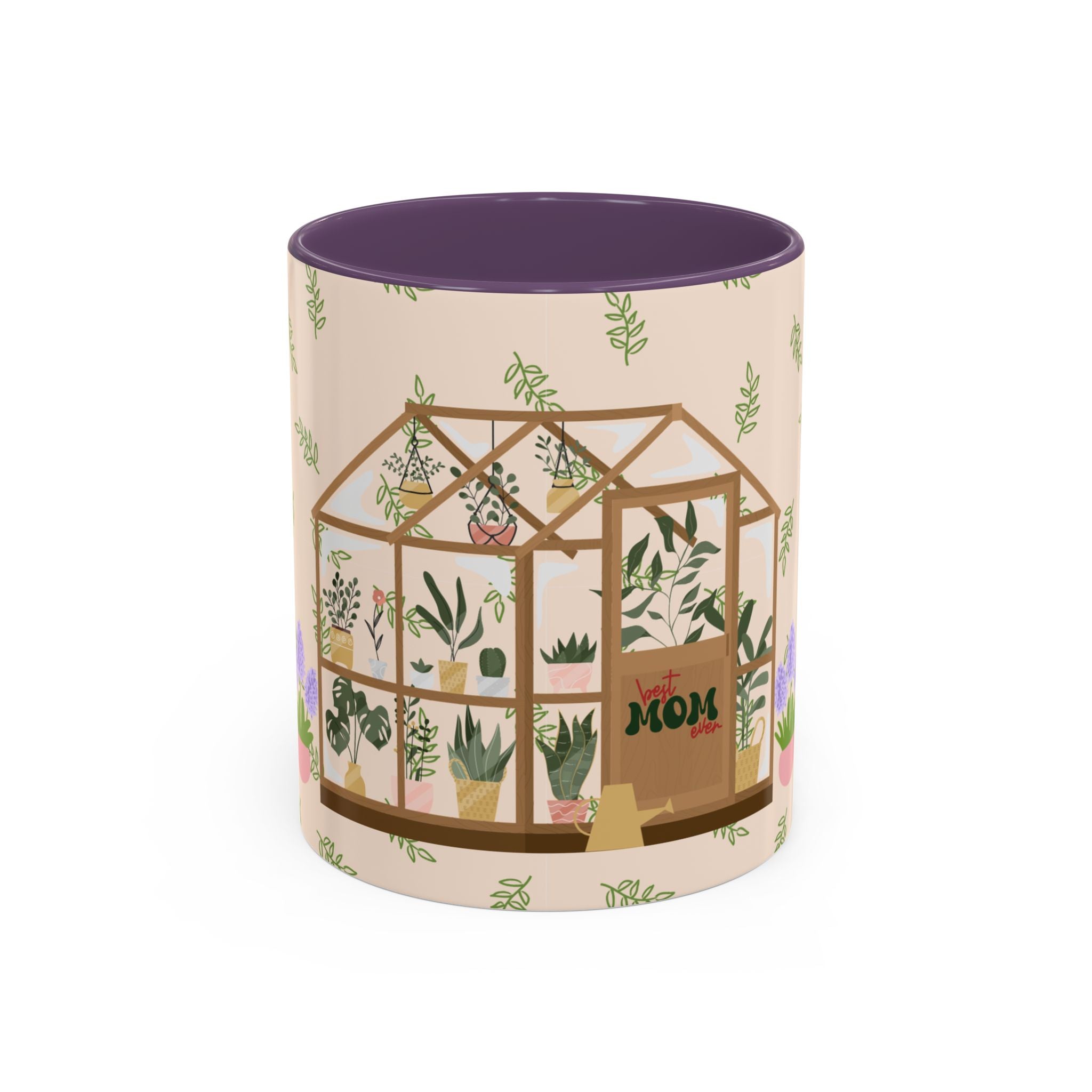 Coffee Mug - Purple Accent, Best Mom Ever