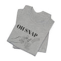 A funny t-shirt with an "OH SNAP Free Plant" design. 