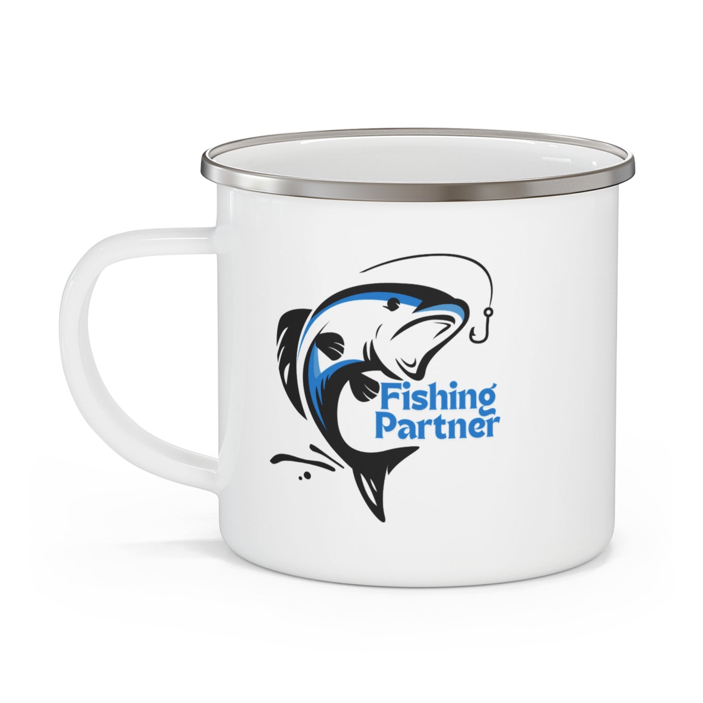 Fishing Partner Stainless Steel Mug, Gift For Fishing Friend