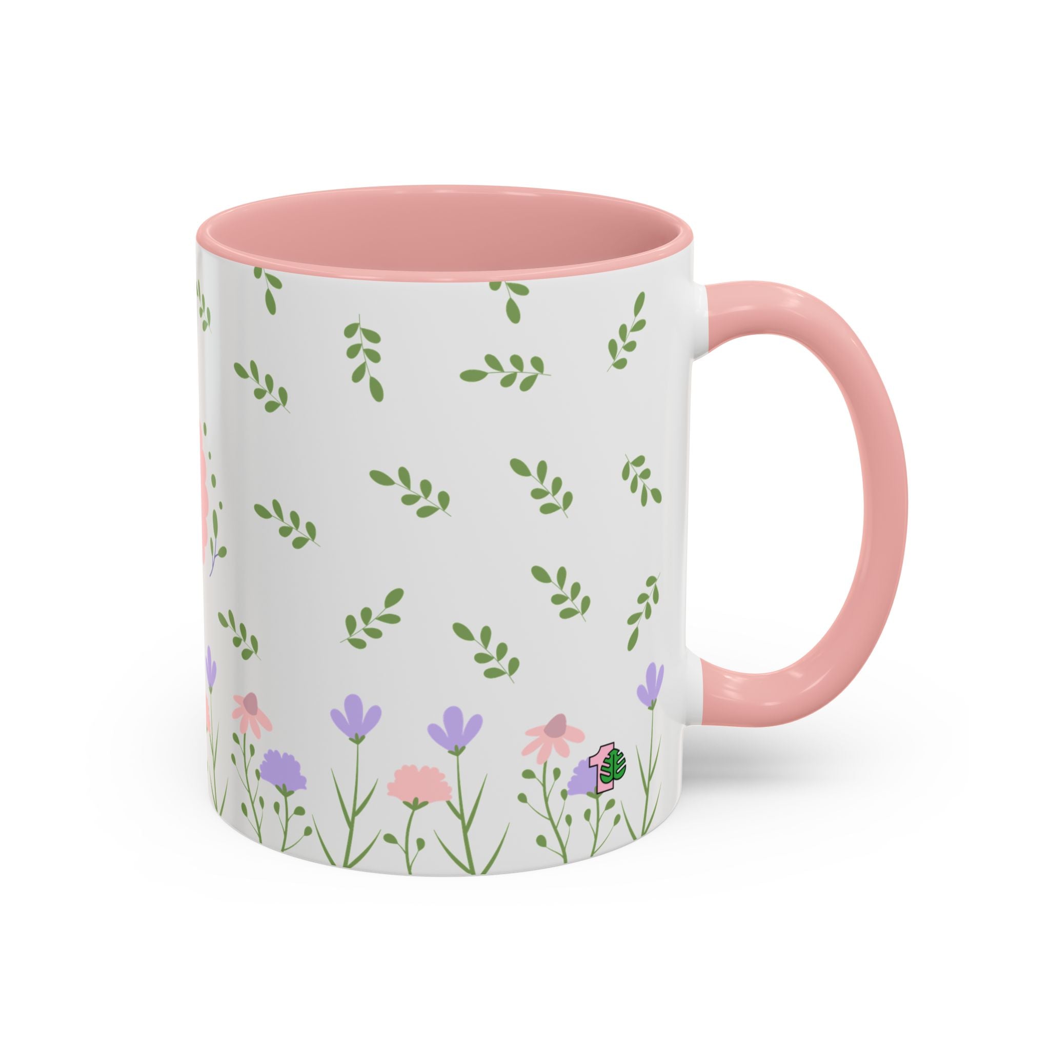 Coffee Mug - Pink Accent, Best Mom