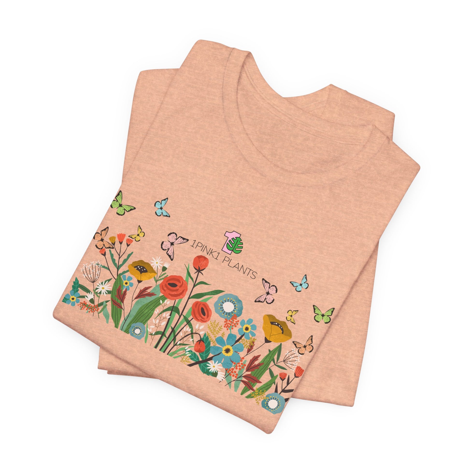 A garden shirt, cute garden shirt, 1pink1 plants garden shirt.