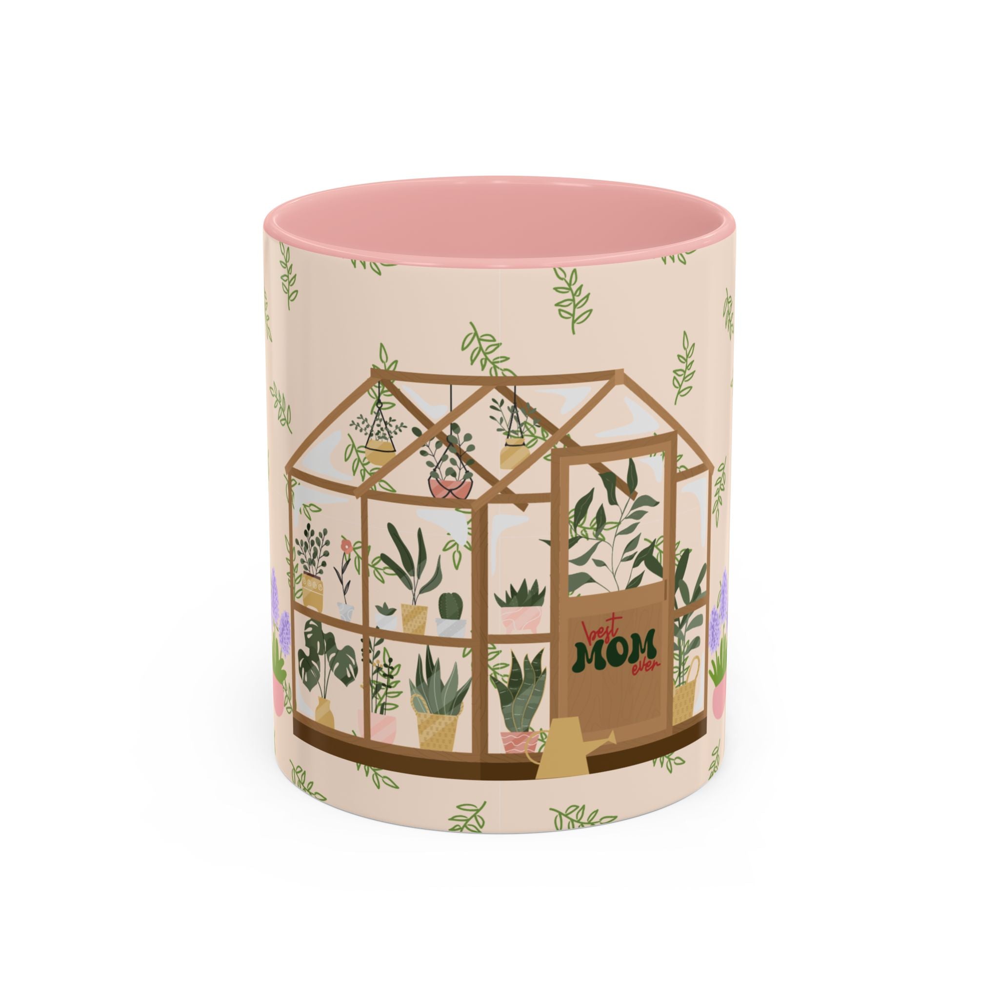 Coffee Mug - Pink Accent, Best Mom Ever