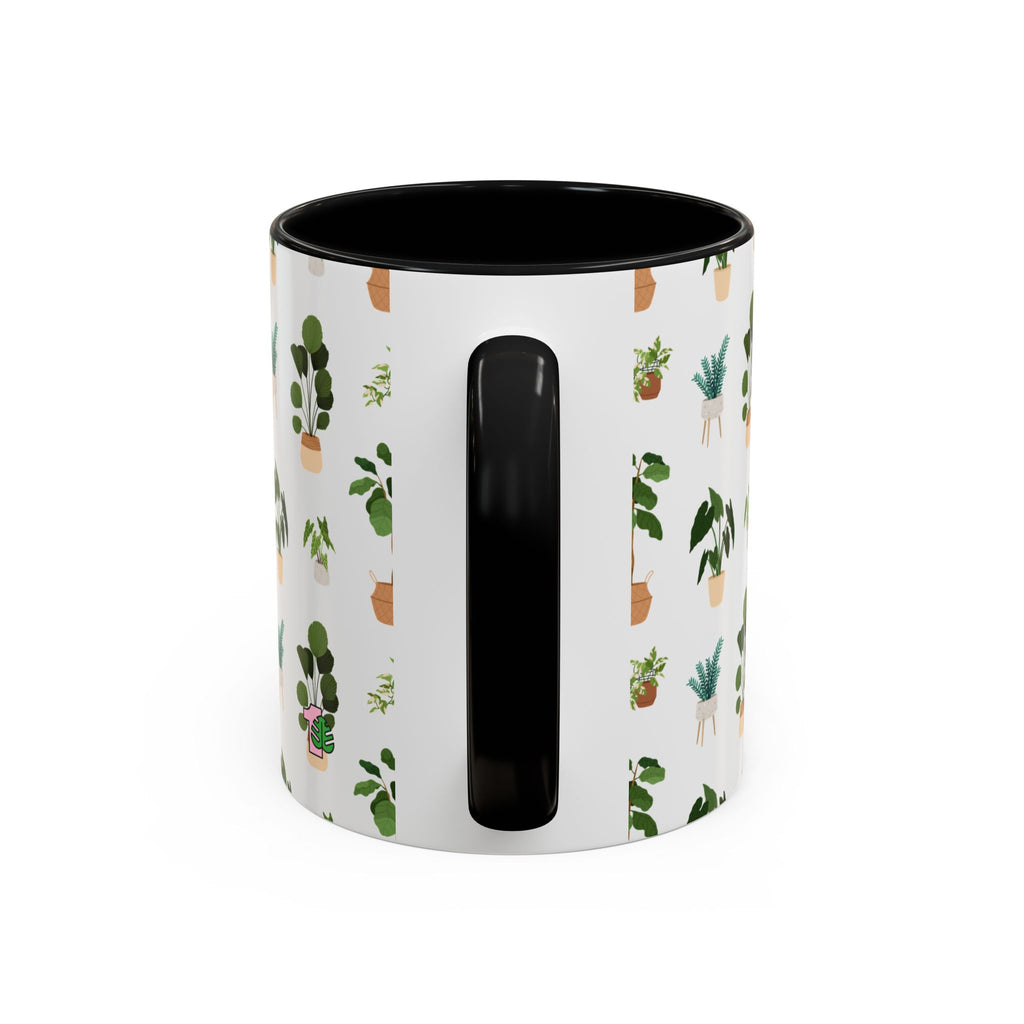 Coffee Mug - Black Accent, Plant Dad